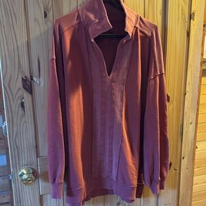 Aerie Women's Rust Sweatshirt